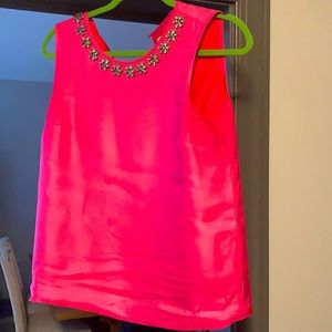 Beautiful Pink embellished Kate Spade blouse
